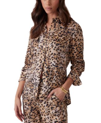 Women's Enora Animal-Print Shirt