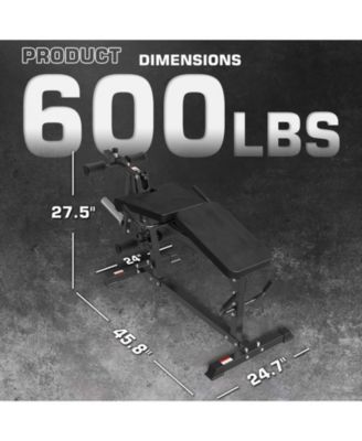 Leg Extension and Curl Machine, Adjustable Leg Rotary Extension Machine for Lower Body Workouts, Leg Machine with Plate Loaded for Home Gym