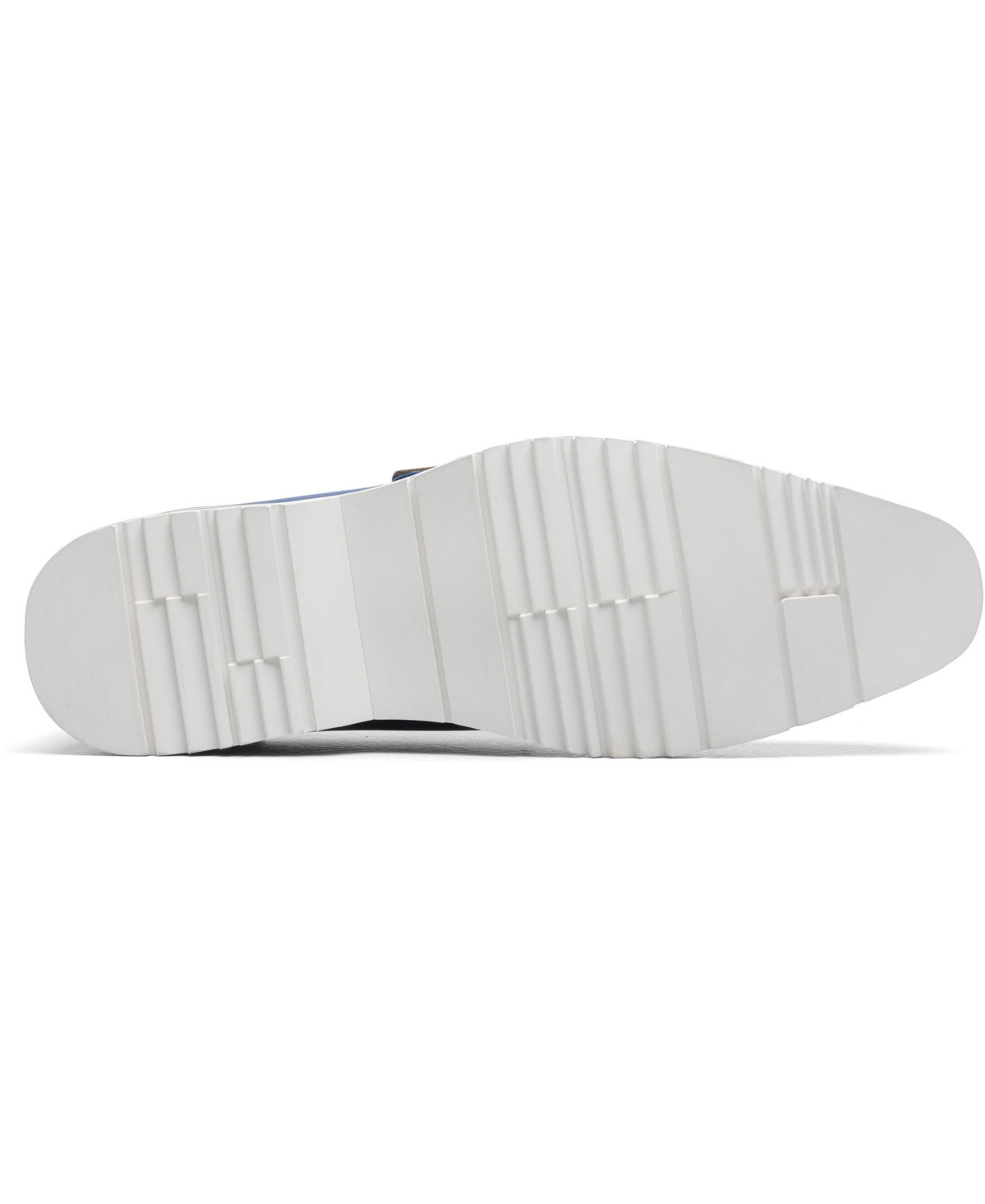 Stacy Adams Men's Bartram Plain Toe Monk Strap Shoe In Blue