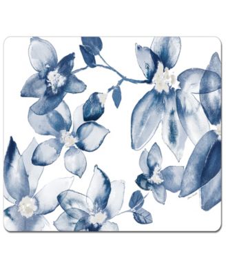 Blooming Whispers Hardboard Cork Placemats, Set of 4