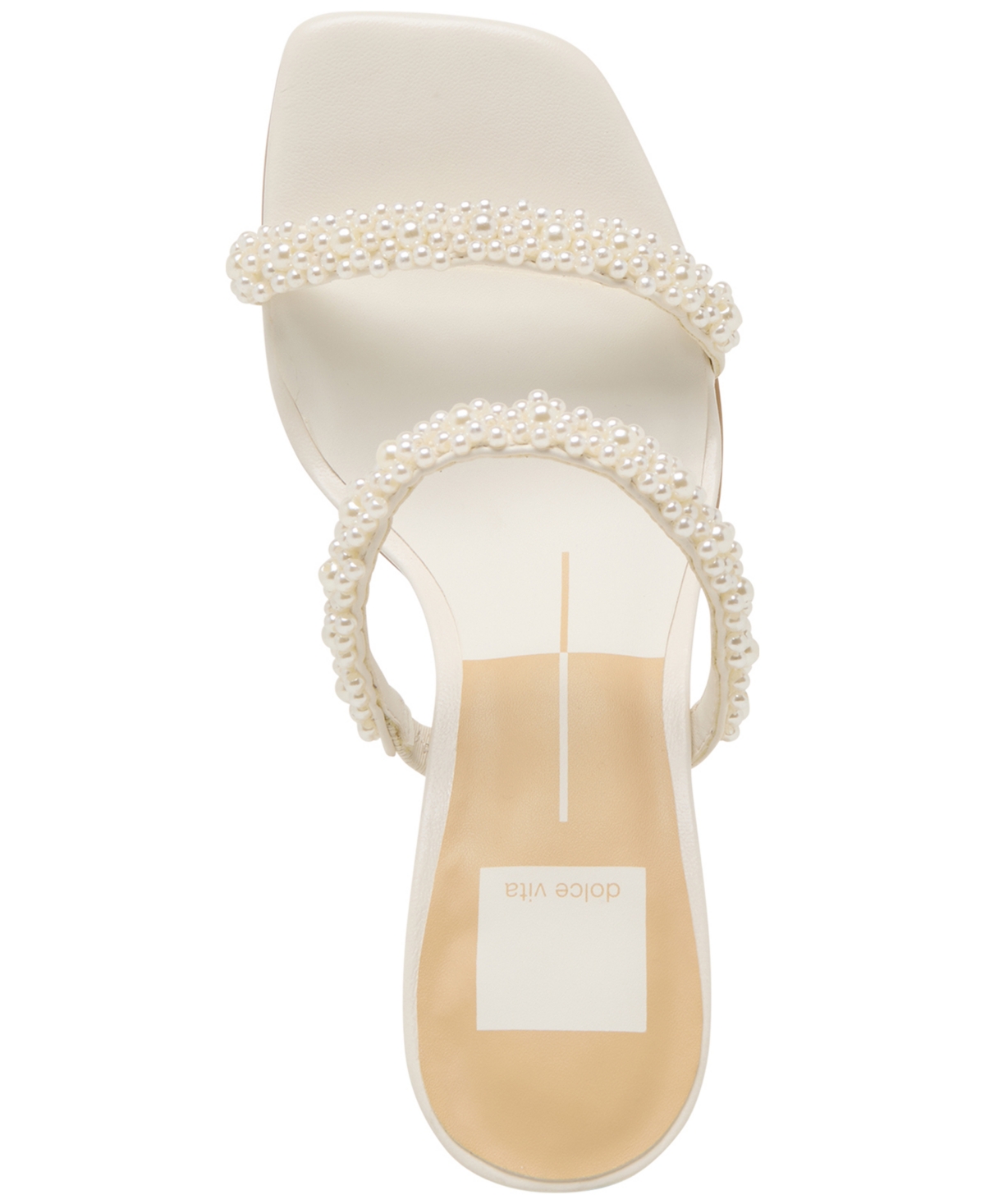 Dolce Vita Noel Womens Blco Man Made Heels In Neutral