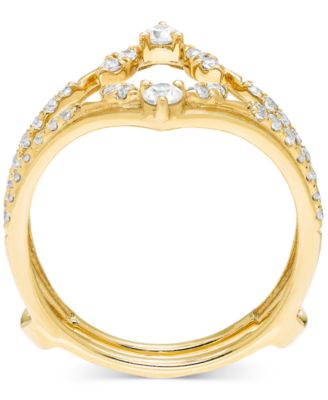 Diamond Chevron Ring Guard Enhancer (1/2 ct. t.w.) in 14k Gold