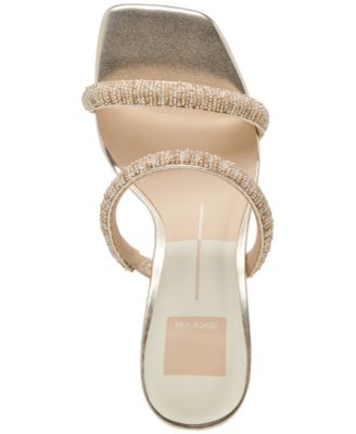 Women's Nolah Beaded Block-Heel Dress Sandals