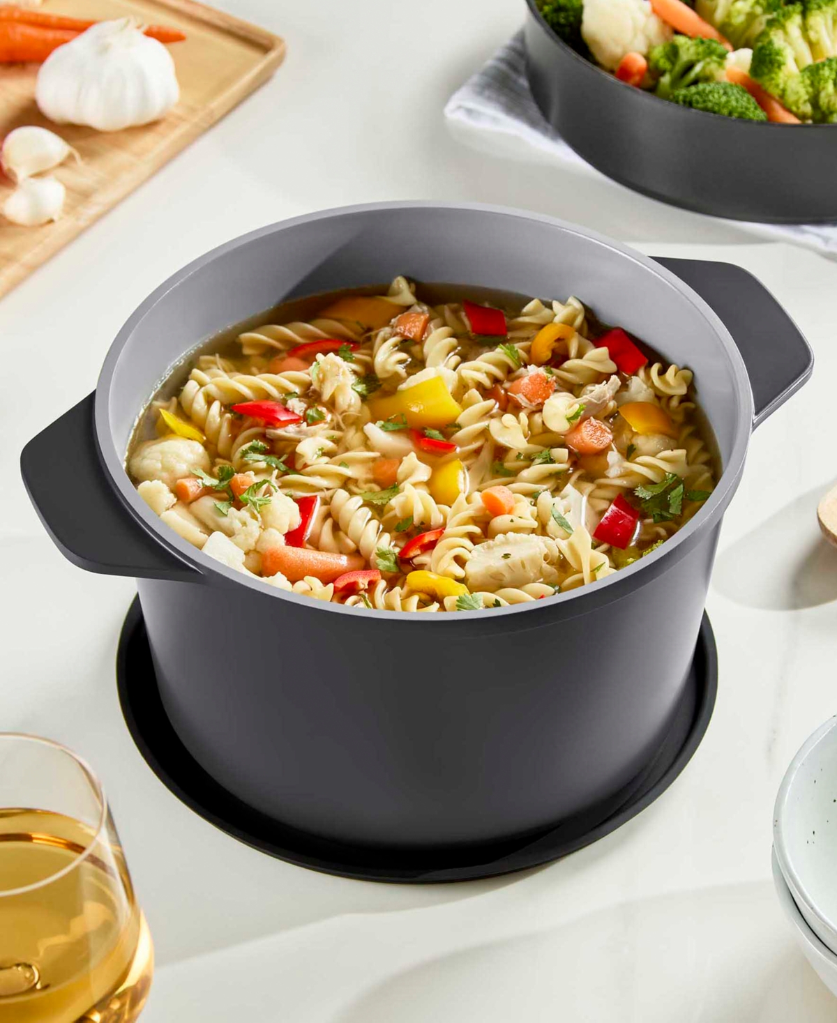 Shop Dash Smartstore 4-pc. 5.8-qt. Multipot & Steamer Set In Forged Iron