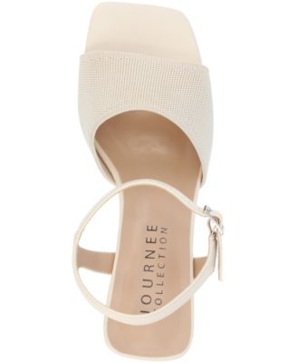 Women's Evylinn Knit Block Heel Dress Sandals