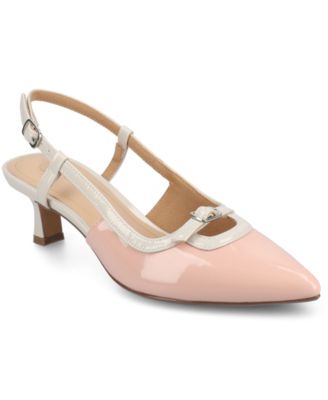 Women's Padma Kitten Heel Slingback Pumps
