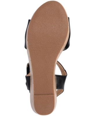 Women's Ranae Ankle Strap Platform Cork Wedge Sandals