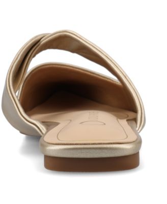 Women's Enniss Twist Cutout Pointed Toe Mules