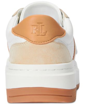 ラルフローレン★Harlie Lace-Up Sneakers Lauren Ralph Lauren Women's Harlie Lace-Up Sneakers - Macy's