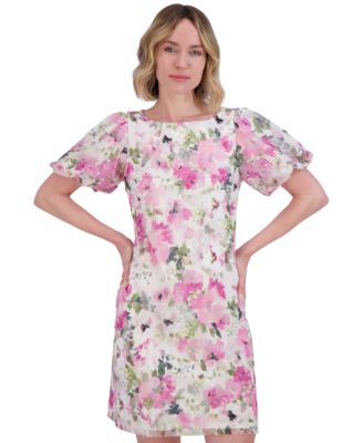 jessica howard pink floral dress Jessica Howard Black/Pink floral dress cap sleeve size 12 Medium