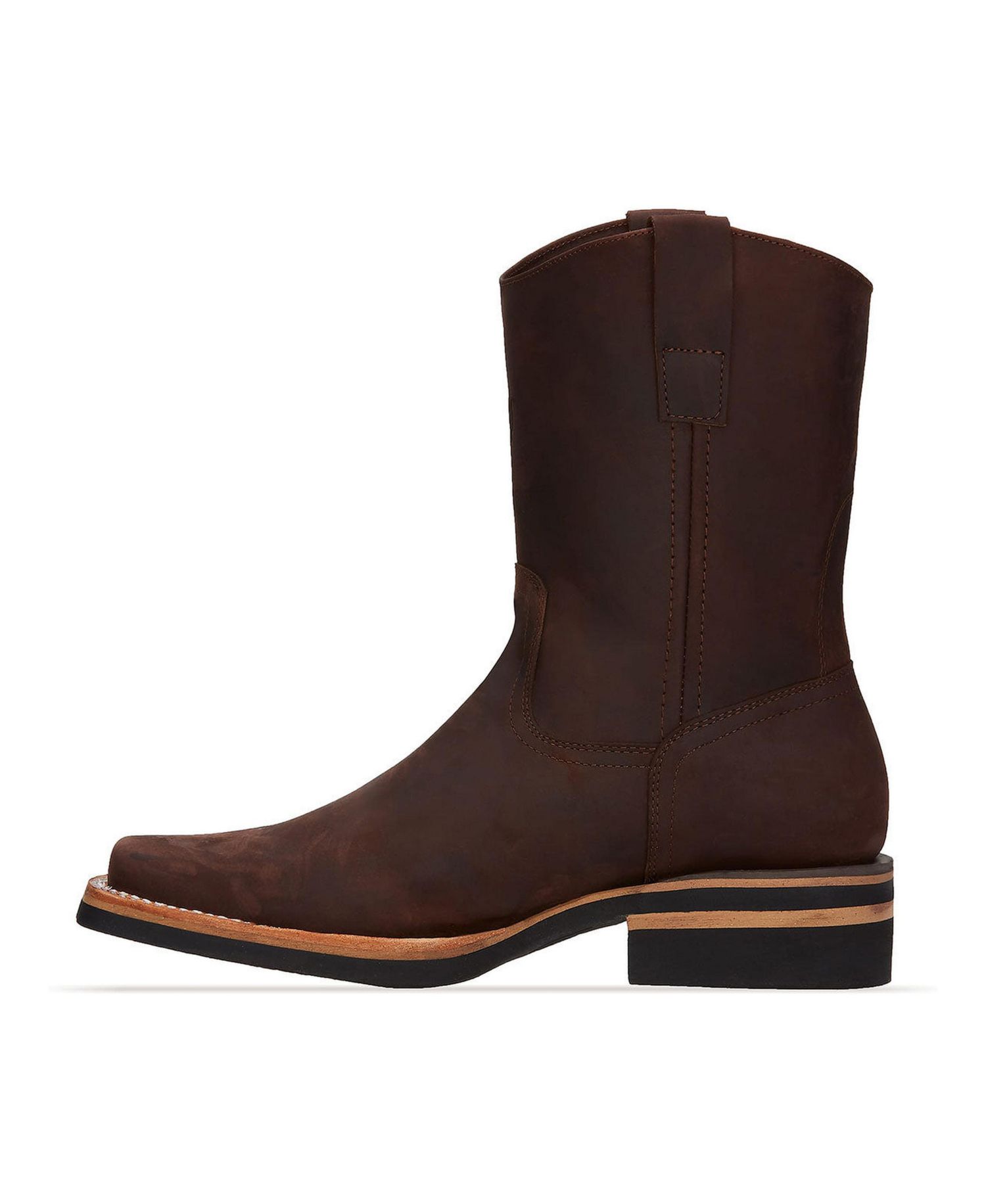Men's Western Men Suede Leather Boots