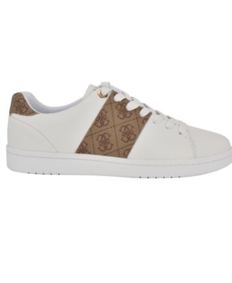 GUESS Men's Lowen Branded Low Top Fashion Sneakers