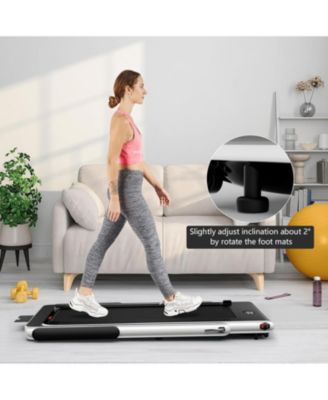 2.25HP 2 in 1 Folding Treadmill with APP Speaker Remote Control