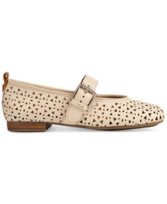 Women's Karla Perferated Leather Flats
