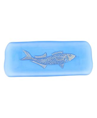 Isola Glass Small Fish Rectangular Tray