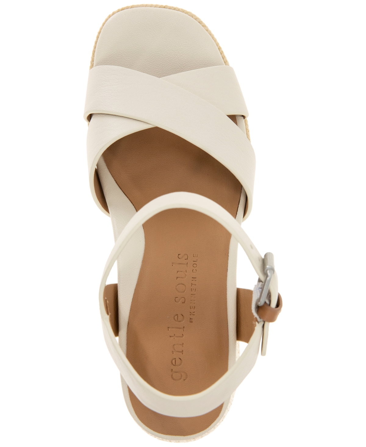 Gentle Souls Women's Rimini Block-heel Dress Sandals In Stone Leather