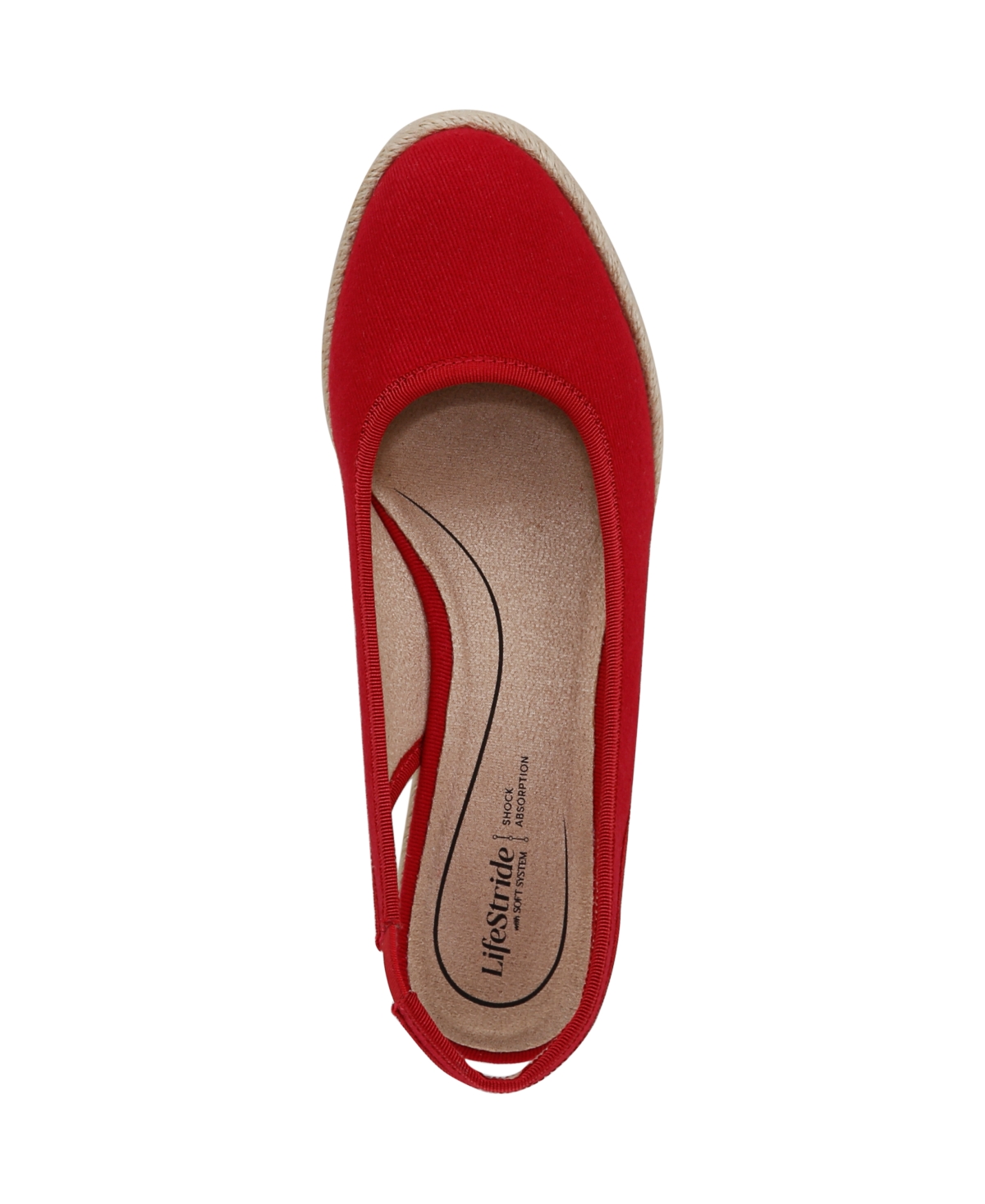 LIFESTRIDE WOMEN'S KAYDEN SLINGBACK WEDGE ESPADRILLES 