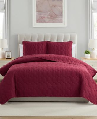 Circles Pinsonic 3-Pc. Quilt Set, King