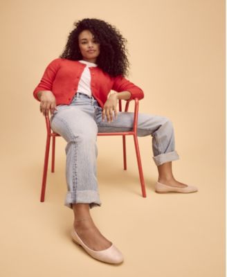 Women's Briella Square Toe Ballet Flats