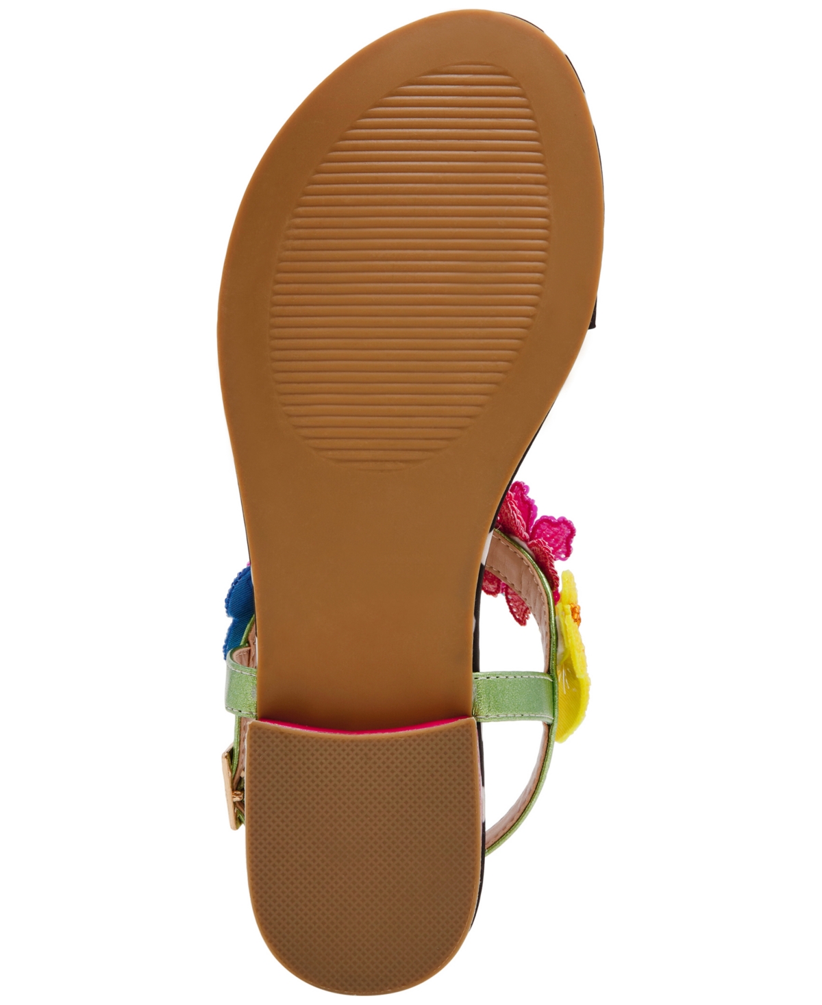 BETSEY JOHNSON WOMEN'S HALIE BUTTERFLY THONG SANDALS 