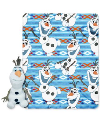 Disney - Frozen Olaf Throw and Character Pillow Set