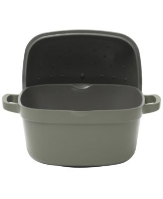 Cast Aluminum 5.2 Quart Dutch Oven Pot with Lid