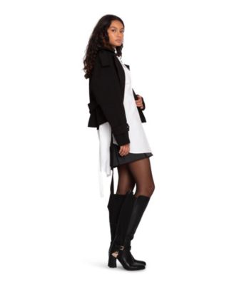 Women's Fast Car Cropped Trench