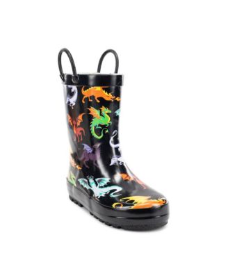 Boys Dragon Rain Boot