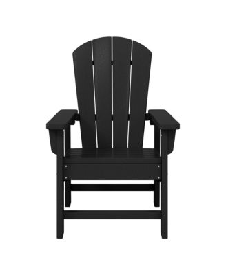 Kids 5-Piece HDPE Outdoor Square Patio Dining Table and Chairs Set