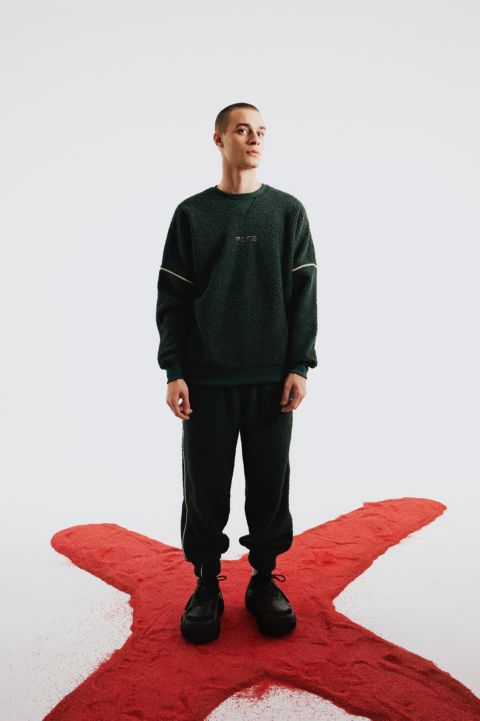 Мужские брюки PCFG Fluffy Track Sweatpant, цвет: Чёрный