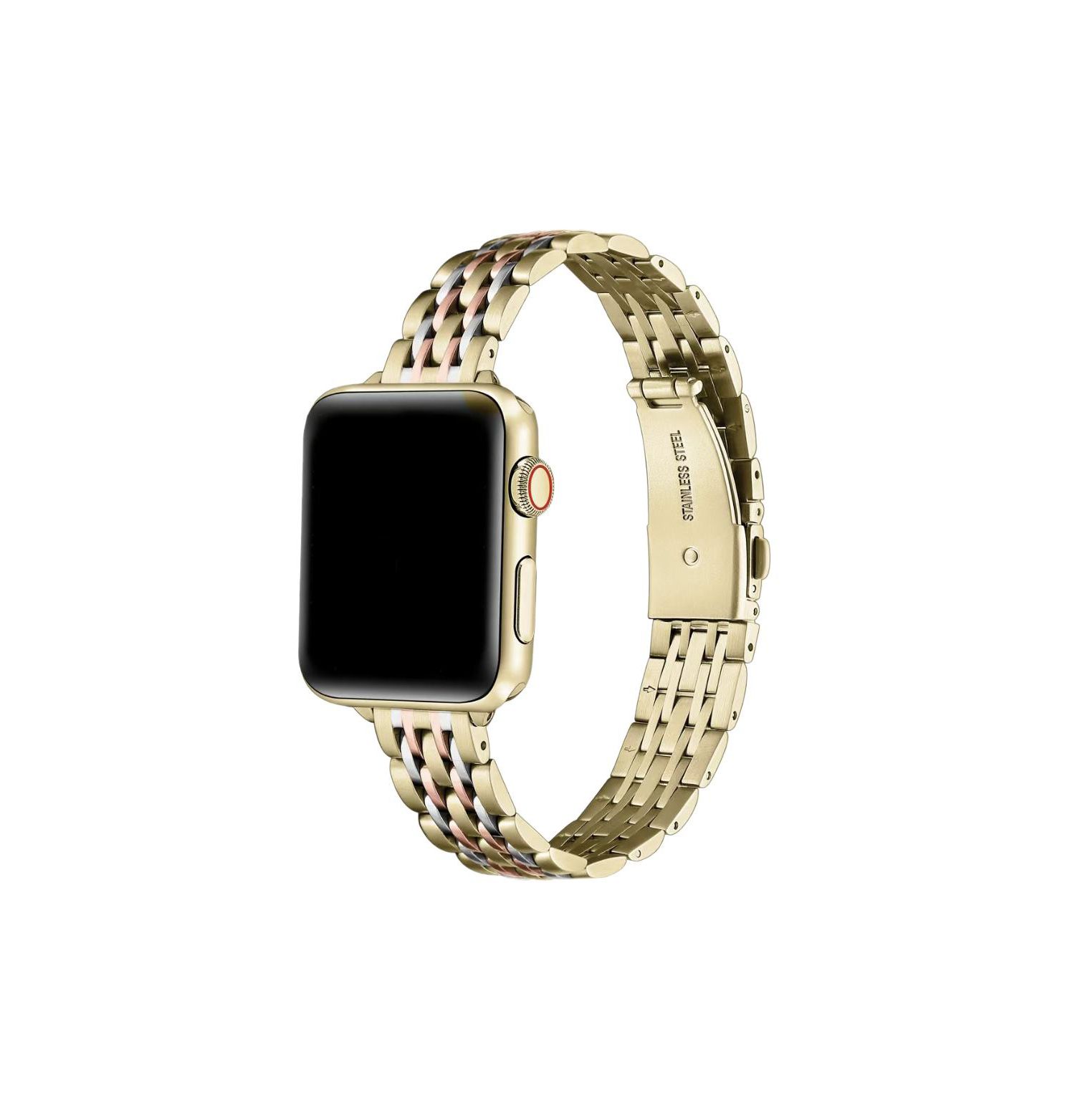 Rainey Skinny Stainless Steel Band for Apple Watch, Fits All Apple Watch Models