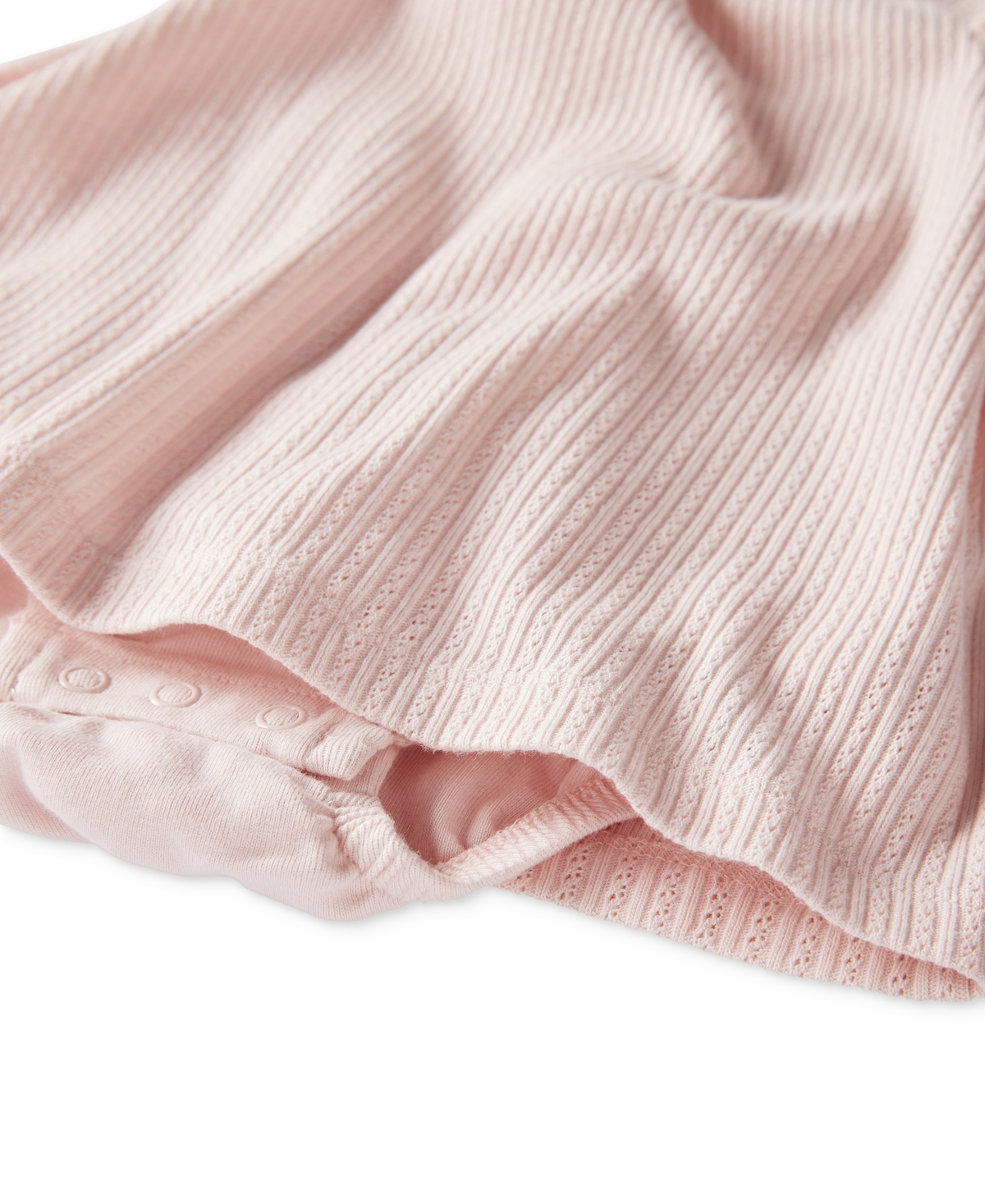 Carter's Little Planet By  Baby Girls Organic Cotton Pointelle Bodysuit Dress In Pink