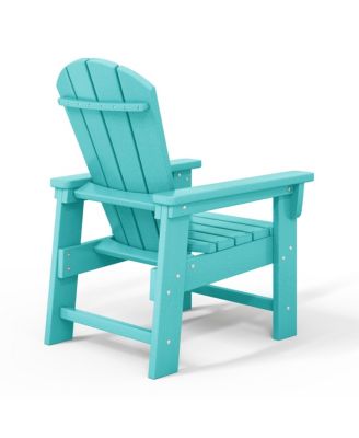 Kids Outdoor HDPE Adirondack Plastic Patio Chair