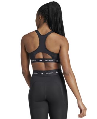 Women's Medium-Impact Logo-Band Sports Bra