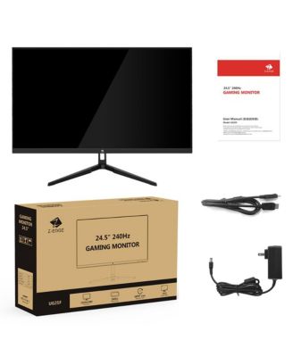 24.5 inch 1080P 1920 x 1080 240 Hz 1 ms Flat Panel Gaming Monitor, FreeSync, 350cd/m², HDMI x 2, DP x 1, Support Wall Mount