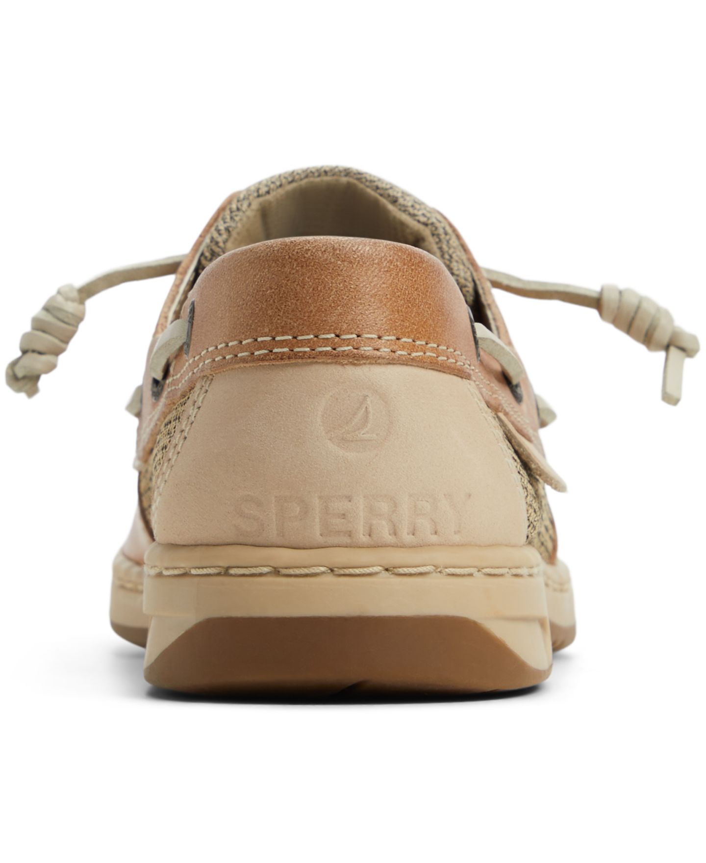 Женские туфли Sperry Rosefish 3-Eye Lace-Up Boat, цвет: Льняной разноцветный — фото 3
