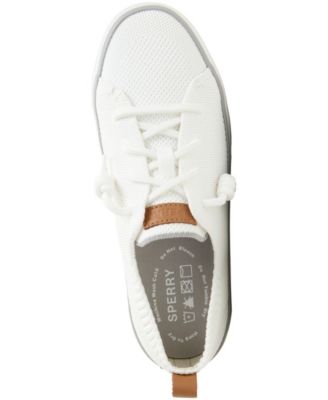 Women's Crest Vibe Knit Lace-Up Sneakers