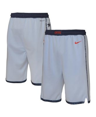 Nike - Big Boys and Girls Light Blue Washington Wizards 2024/25 City Edition Swingman Performance Shorts