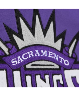 Men's Purple Sacramento Kings Nights Pullover Sweatshirt