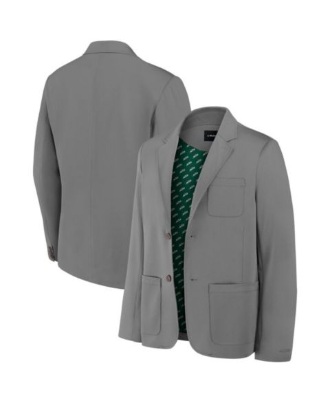 Мужской пиджак J. Palmer Graphite New York Jets Man-In-Motion Blazer
