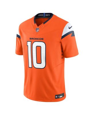 Men's Bo Nix Orange Denver Broncos Vapor F.U.S.E. Limited Jersey