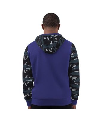 Men's Purple Baltimore Ravens Thursday Night Gridiron Full-Zip Hoodie