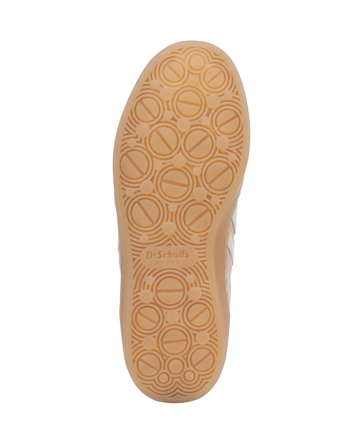 Dr. Scholl's Women's Rebel Sport Lace Up Sneakers In Blush,off White Suede,leather