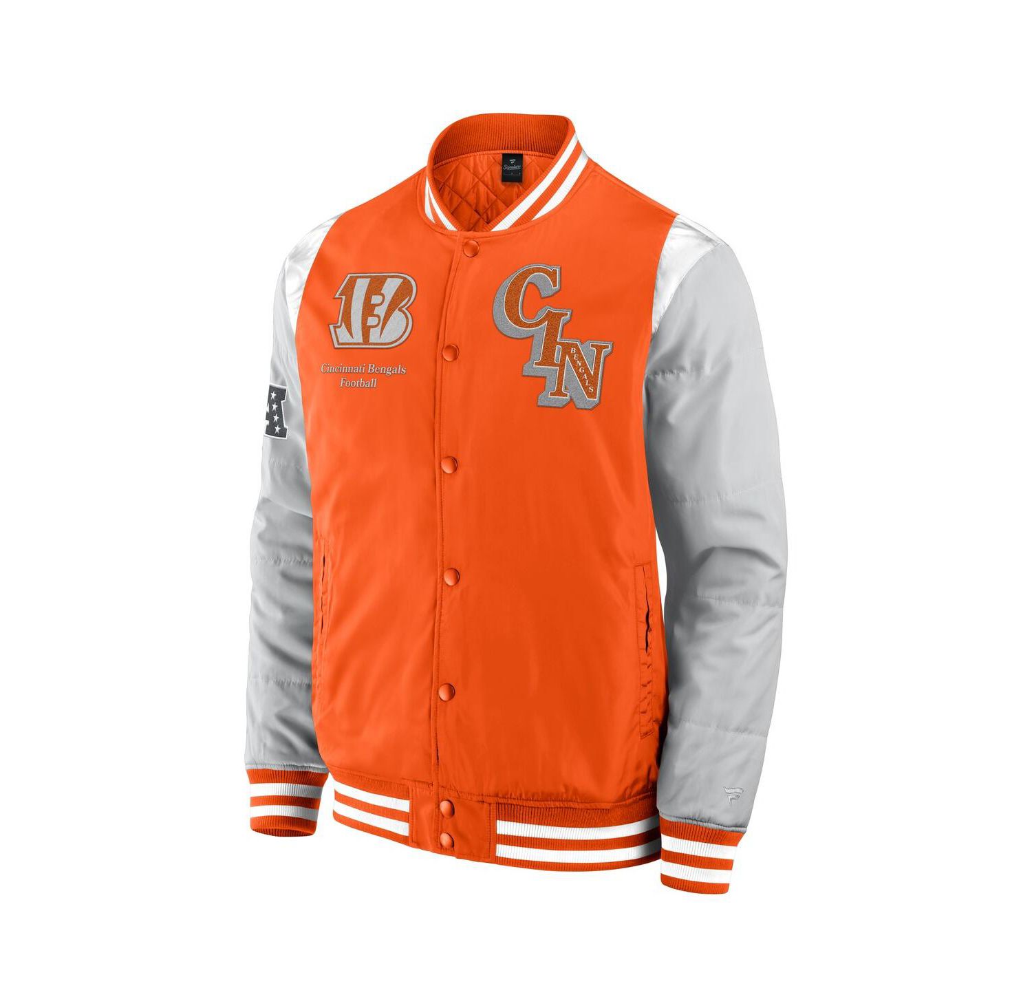 Men's and Women's Orange Cincinnati Bengals Elements Elite Full-Snap Jacket