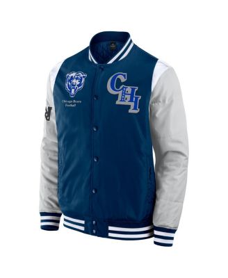 Men's and Women's Navy Chicago Bears Elements Elite Full-Snap Jacket