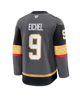 Men's Jack Eichel Gray Vegas Golden Knights Alternate Premium Jersey