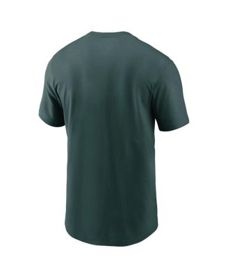 Men's Green Michigan State Spartans Basketball Icon T-Shirt