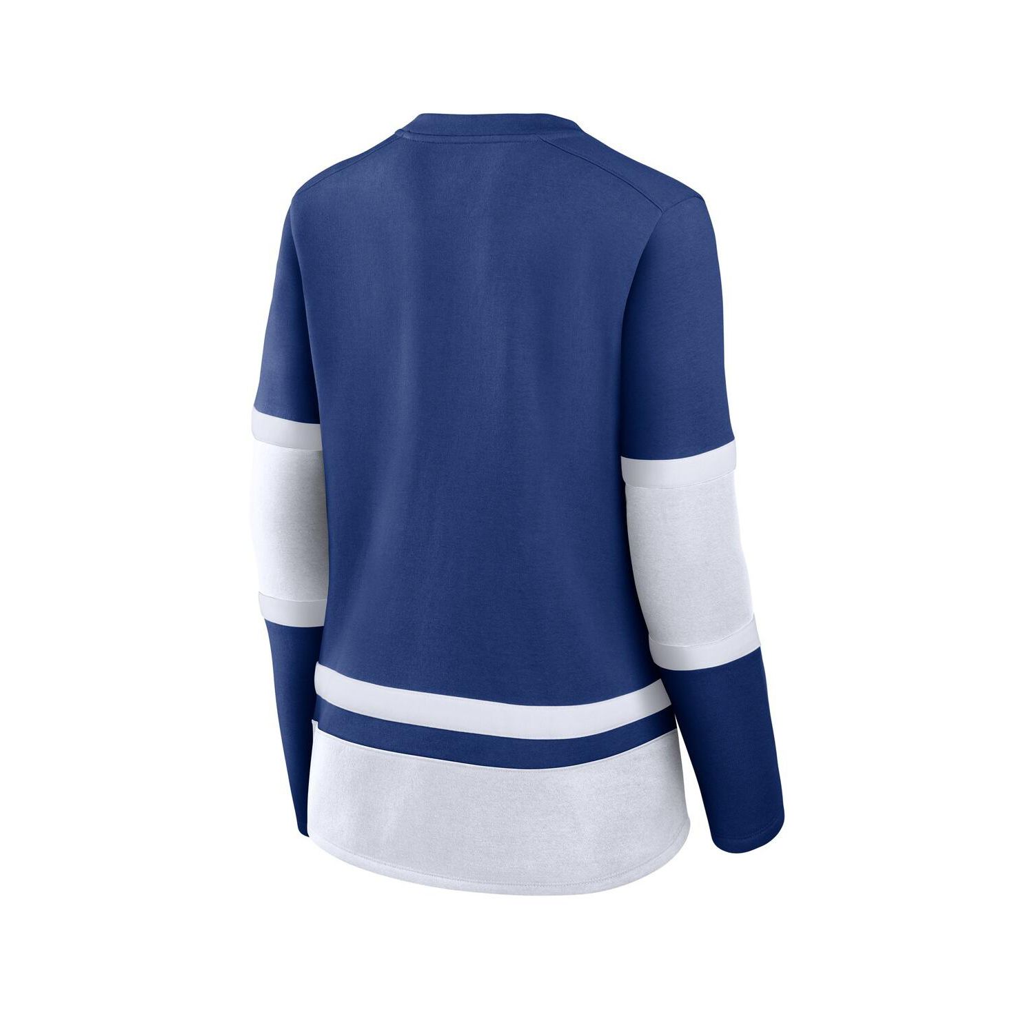 Women's Blue Tampa Bay Lightning Prime Time Lace-Up Long Sleeve T-Shirt
