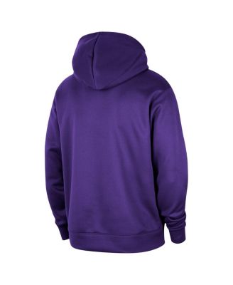 Men's Purple Sacramento Kings 2024/25 Spotlight On-Court Practice Performance Pullover Hoodie