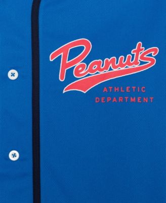 Men's Peanuts Baseball Jersey Shirt